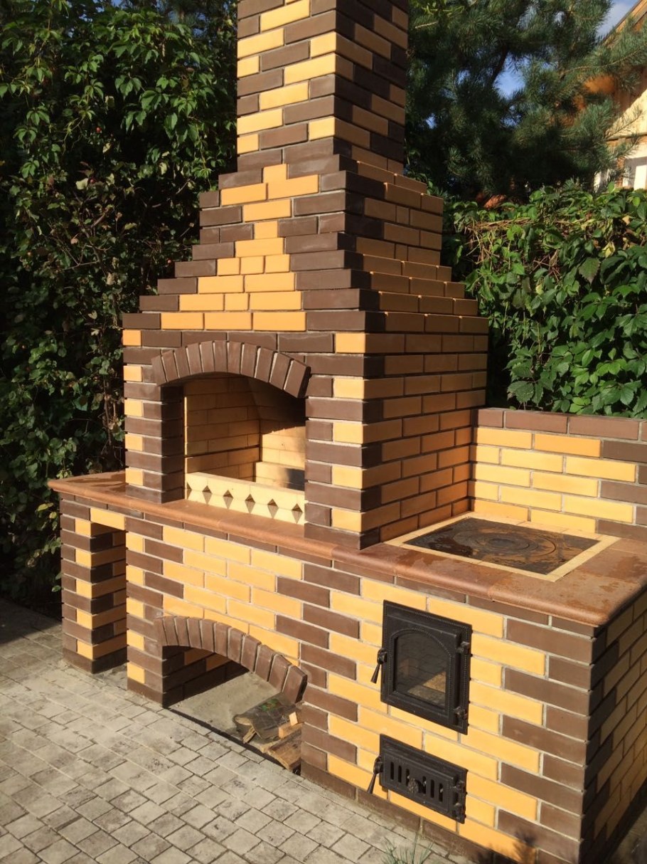 Кирпичная коптильня