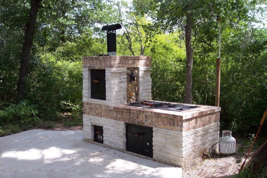 Печь-барбекю"Дачная Кантри"