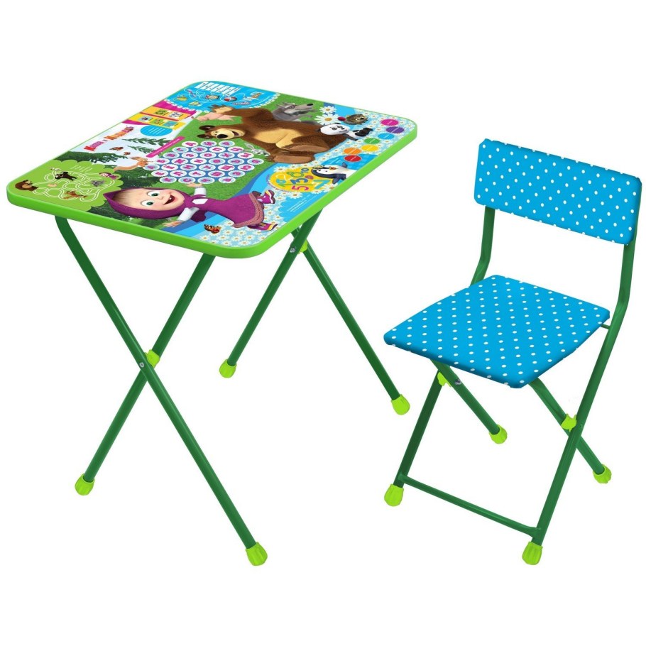 Комплект мебели Nika Kids Познайка 2предмета кнд4/2