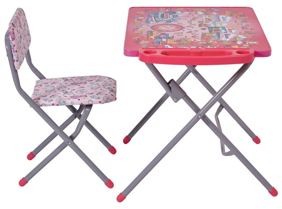 Комплект детской мебели Фея досуг 201 алфавит зеленый