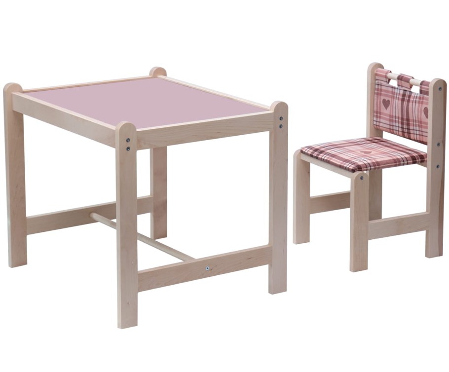 Детский стол и стул Woodline Каспер
