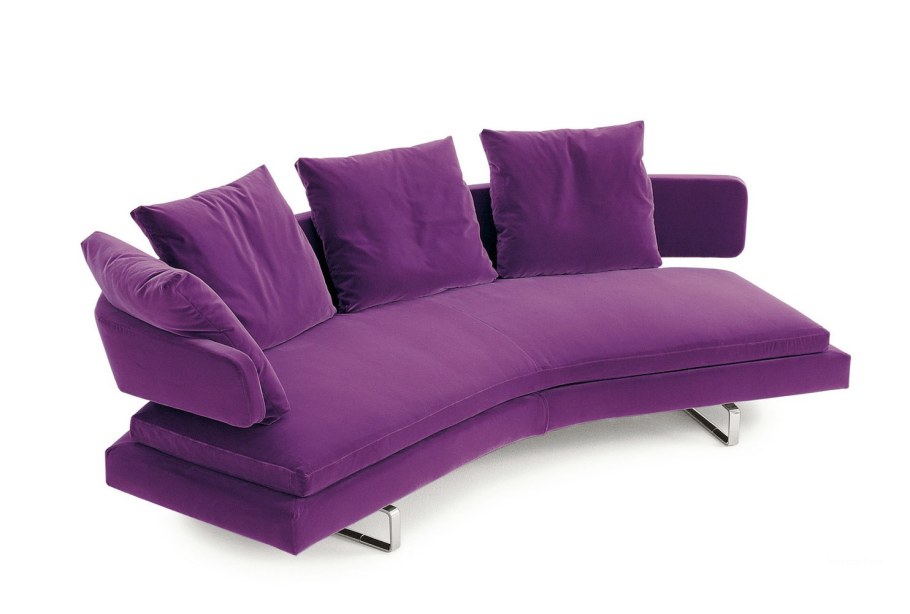 Сиреневый диван