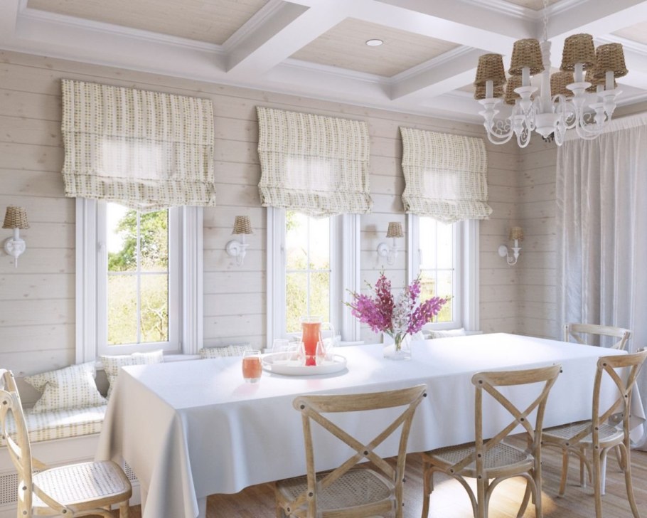 Занавески на террасу