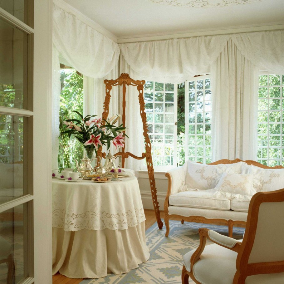 Шторы в стиле Кантри Прованс