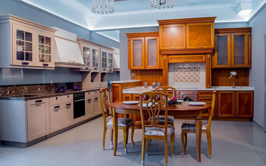 Мебельный салон кухни