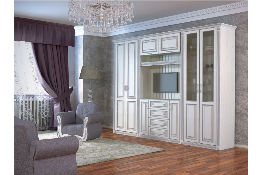 Классический шкаф в гостиную