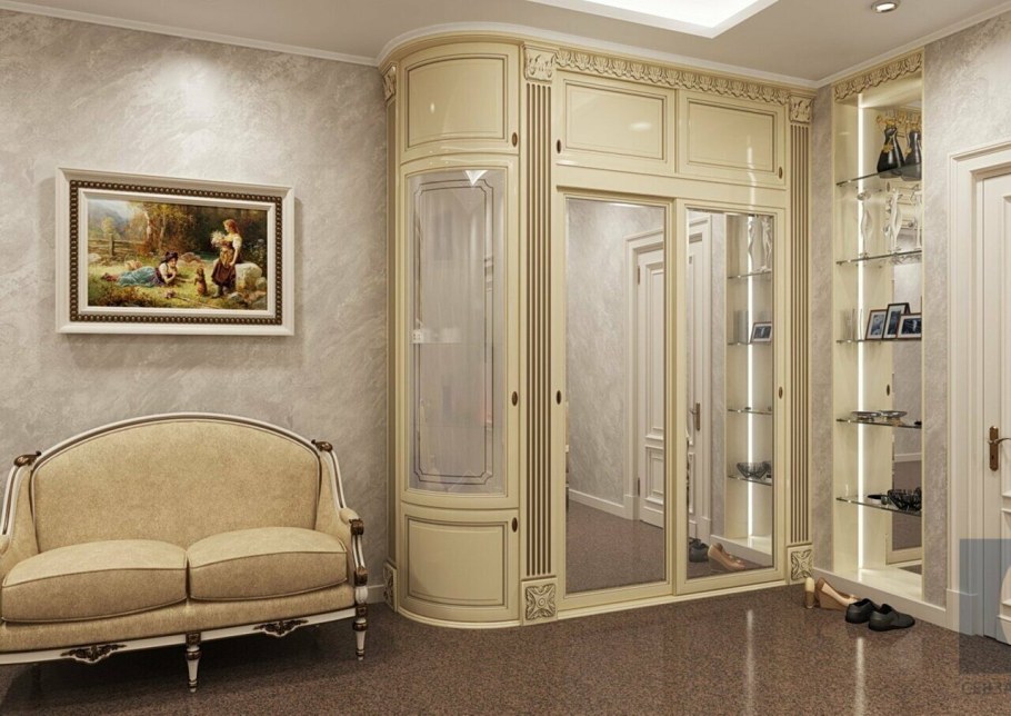 Классический шкаф купе