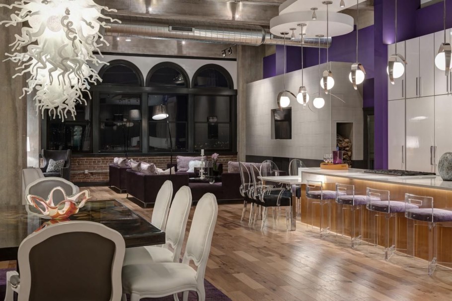 Двухуровневая студия в стиле лофт 20 м2