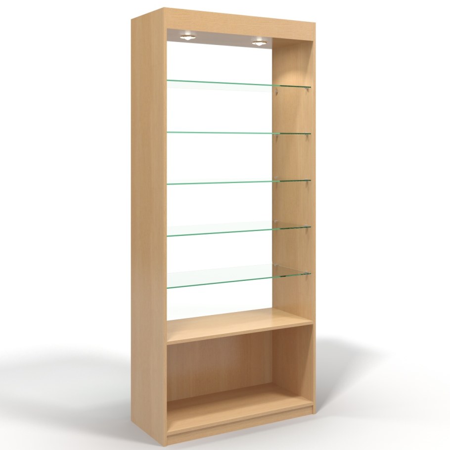 Стеллаж витрина