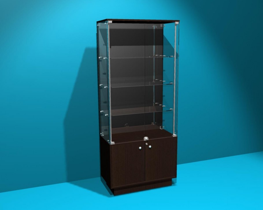 Витрина стеклянная для магазина