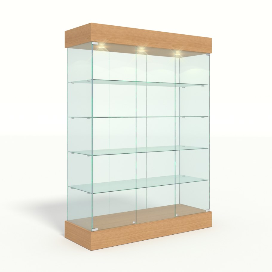 Витрина торговая стеклянная