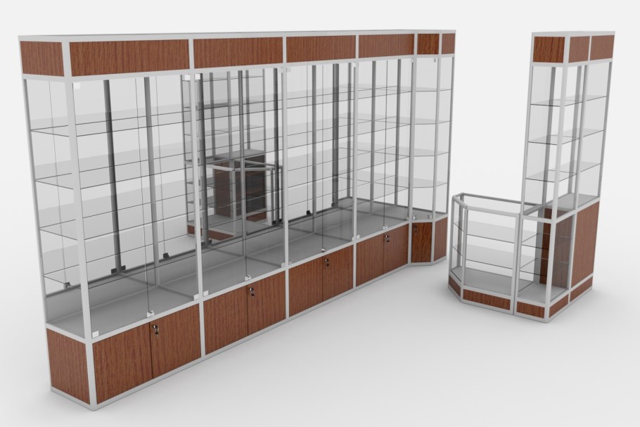 Витрины торговые