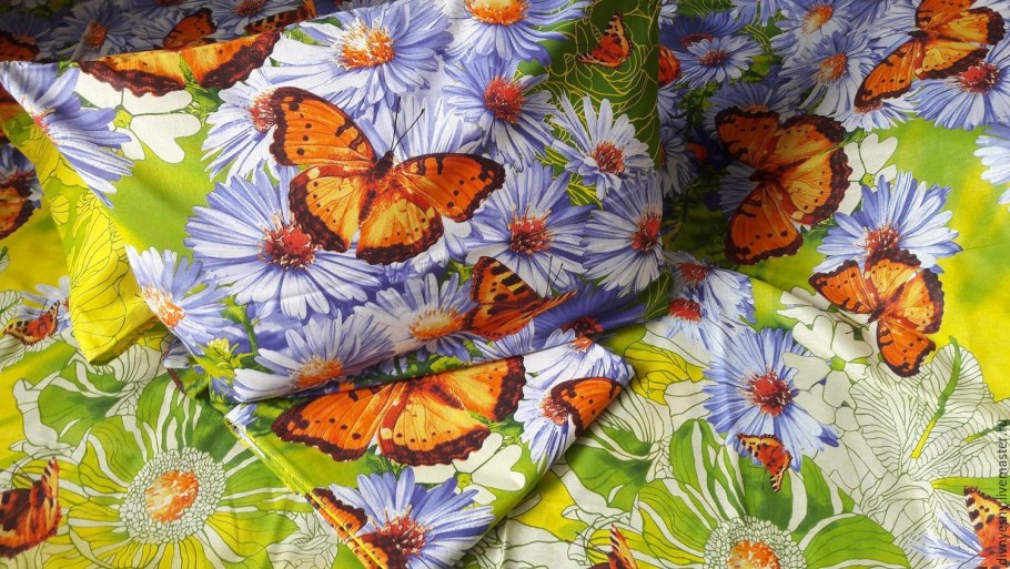 Русский сатин ткань