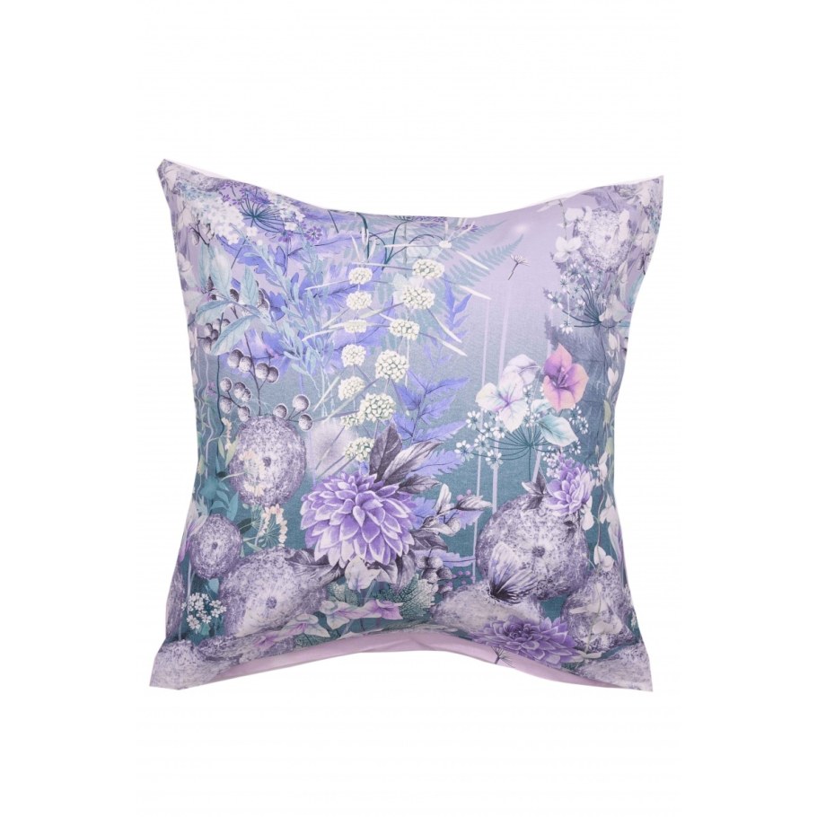 Бязь красная Талка с ромашками