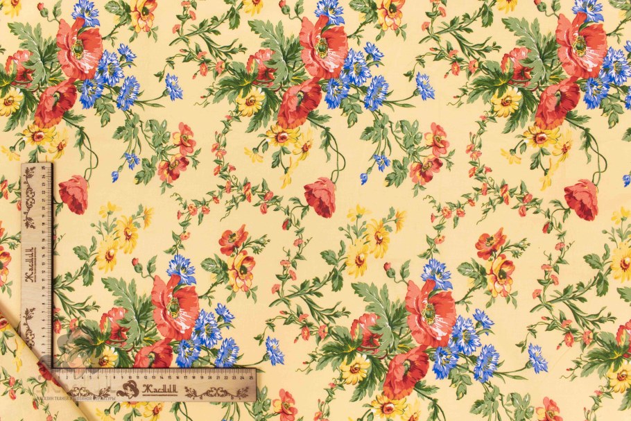 Постельное белье с васильками сатин