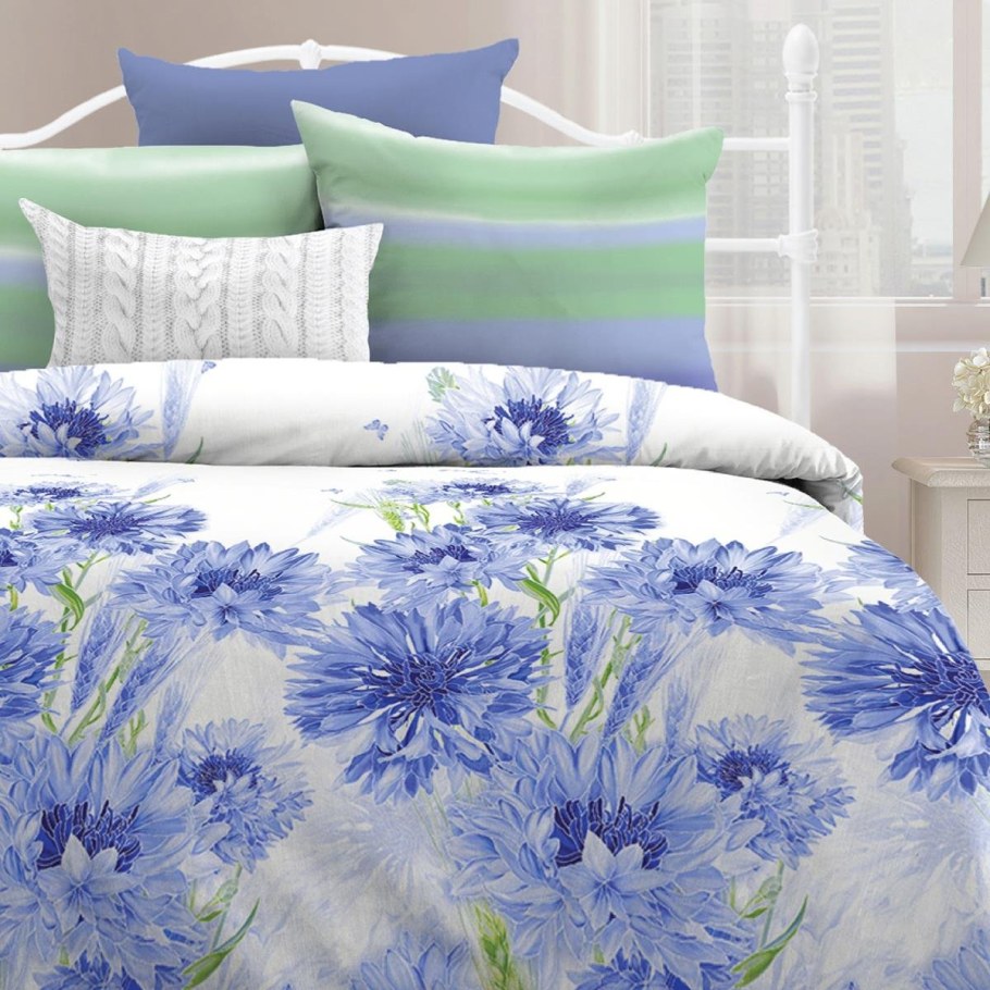 Постельное белье бязь2 СП Василек