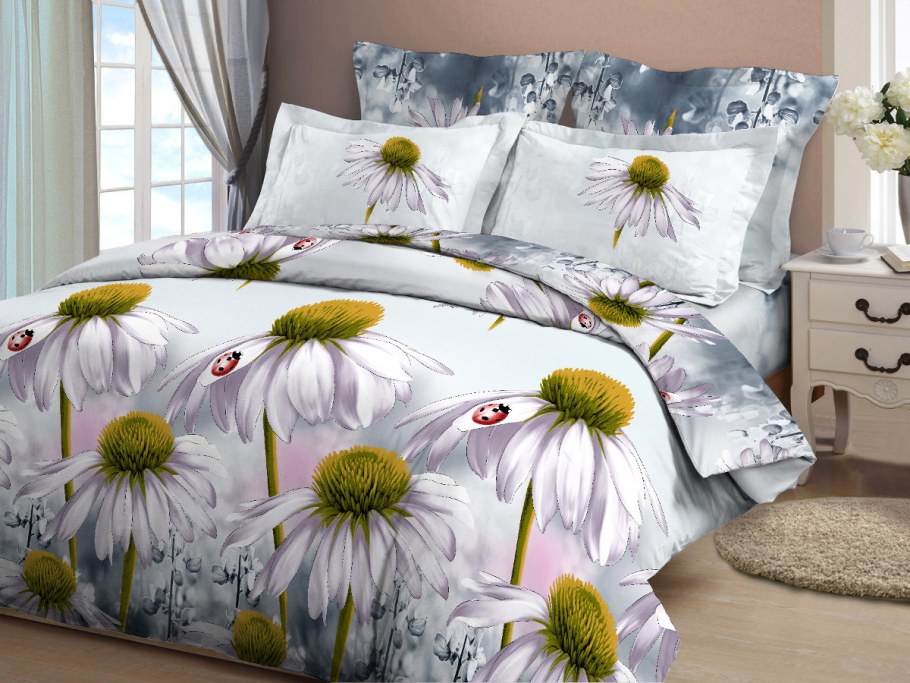 КПБ перкаль Снежная Долина