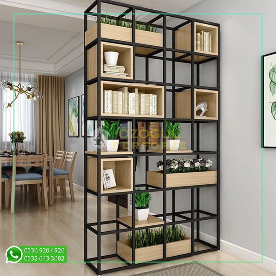 Стеллаж перегородка лофт