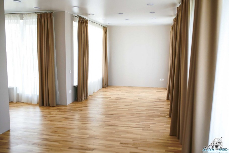 Отделка комнаты декоративным камнем