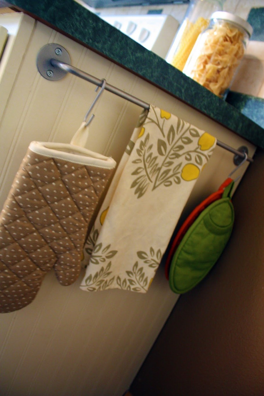 Хранение кухонных полотенец идеи