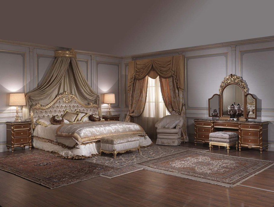 Спальный гарнитур Королевский стиль