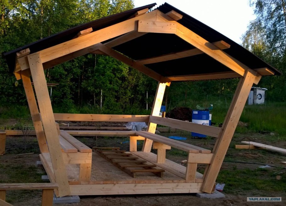 Простая беседка