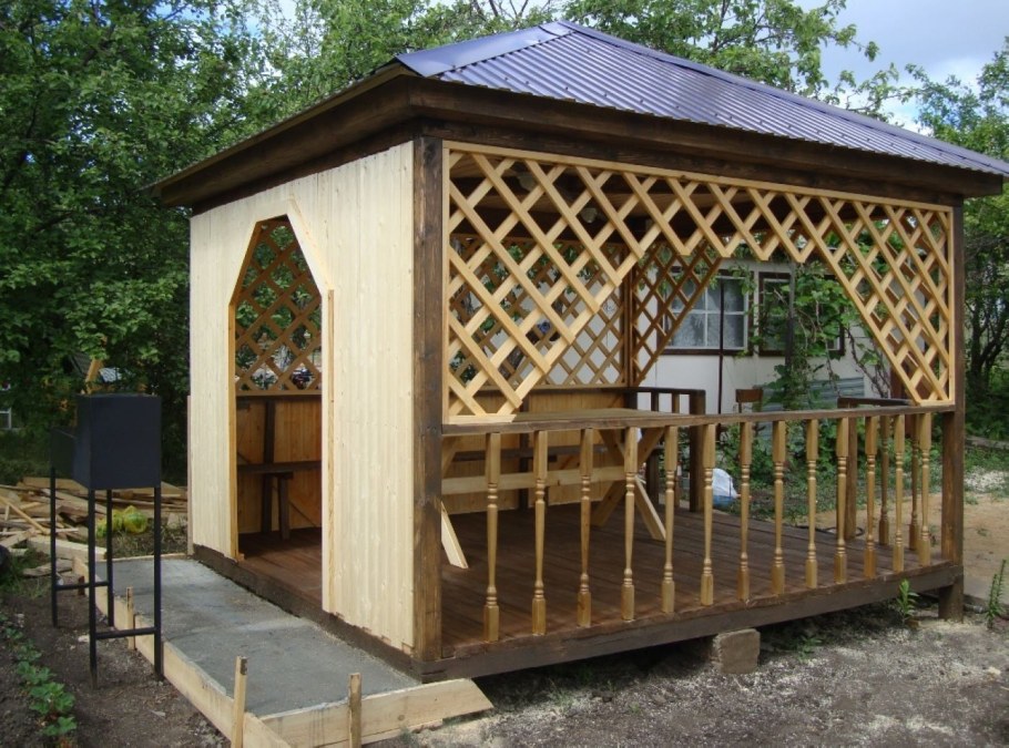 Простая беседка