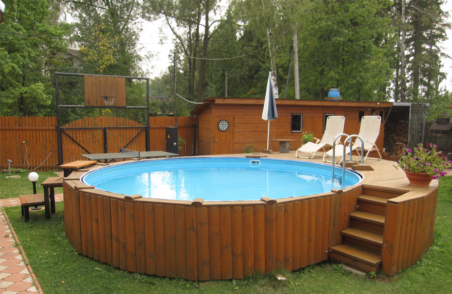 Джакузи на веранде