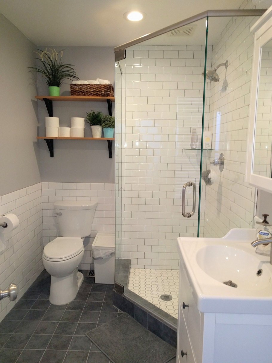 Бюджетная отделка ванной