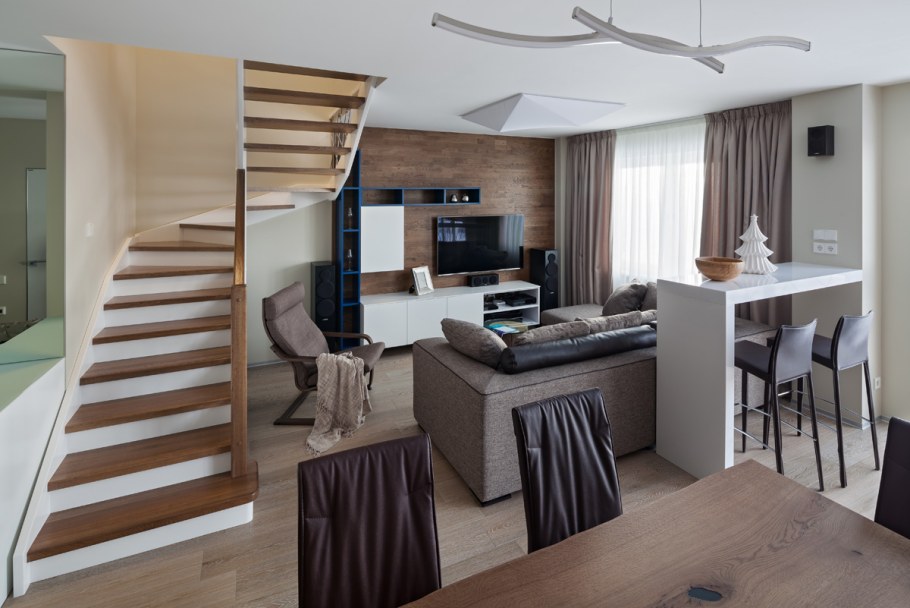 Проект двухуровневой квартиры