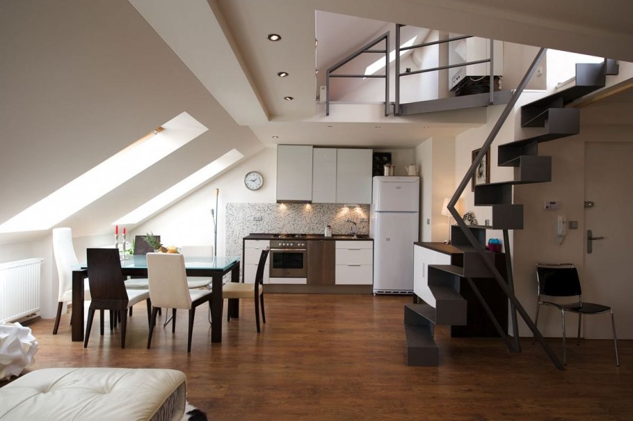 Двухуровневая квартира планировка