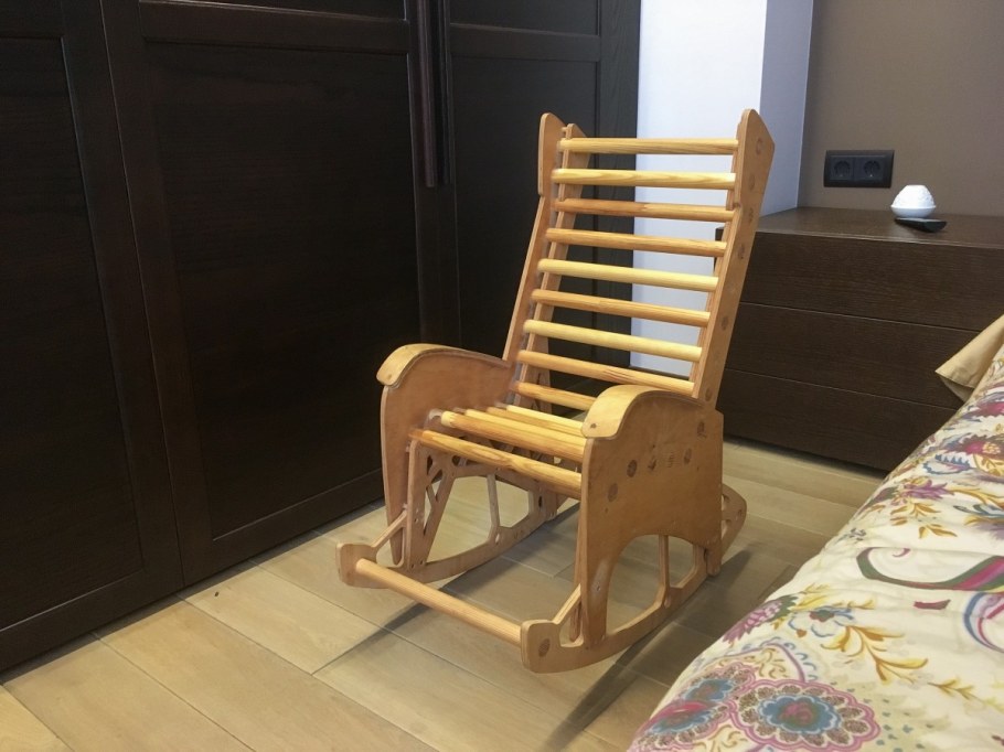 Кресло качалка икеа ПОЭНГ