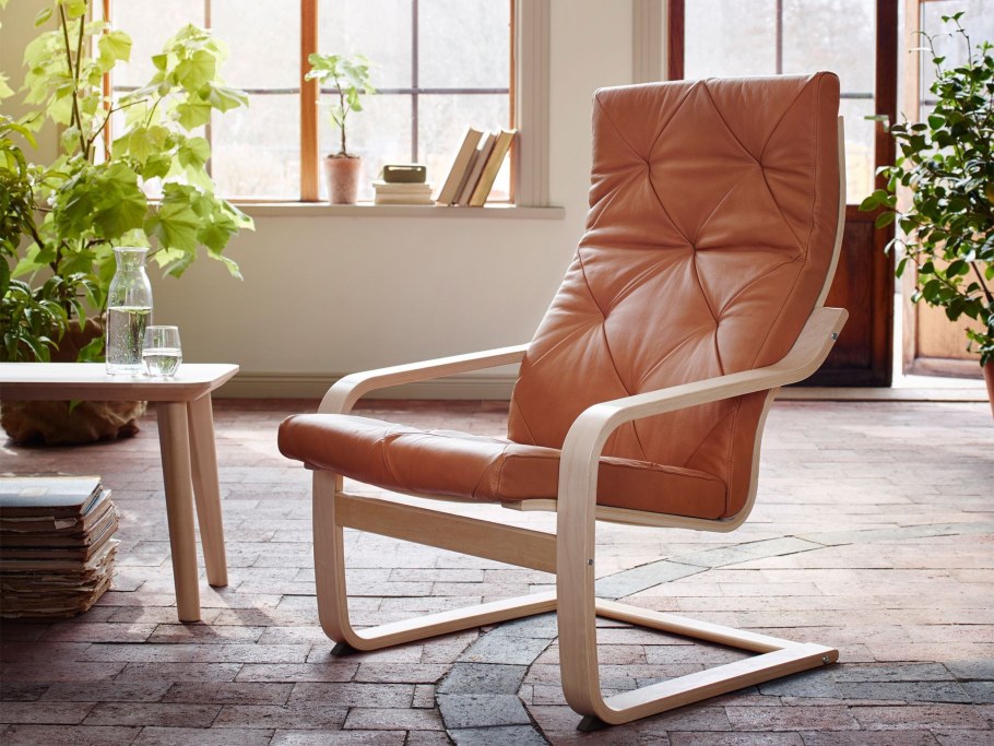 Кресло детское ПОЭНГ березовый шпон Алмос неокрашенный