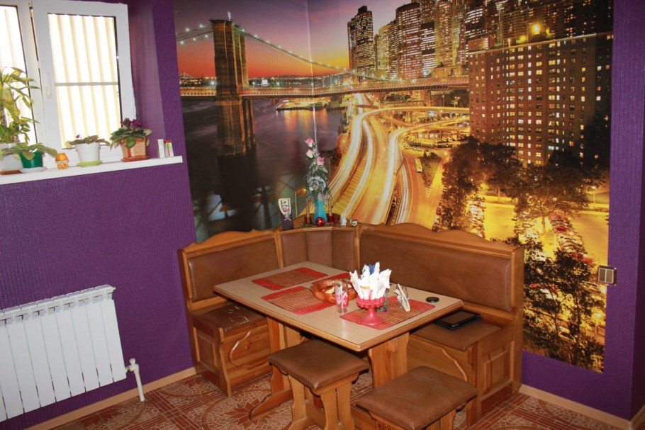 Кухня 10кв.м. с балконом в стиле Прованс