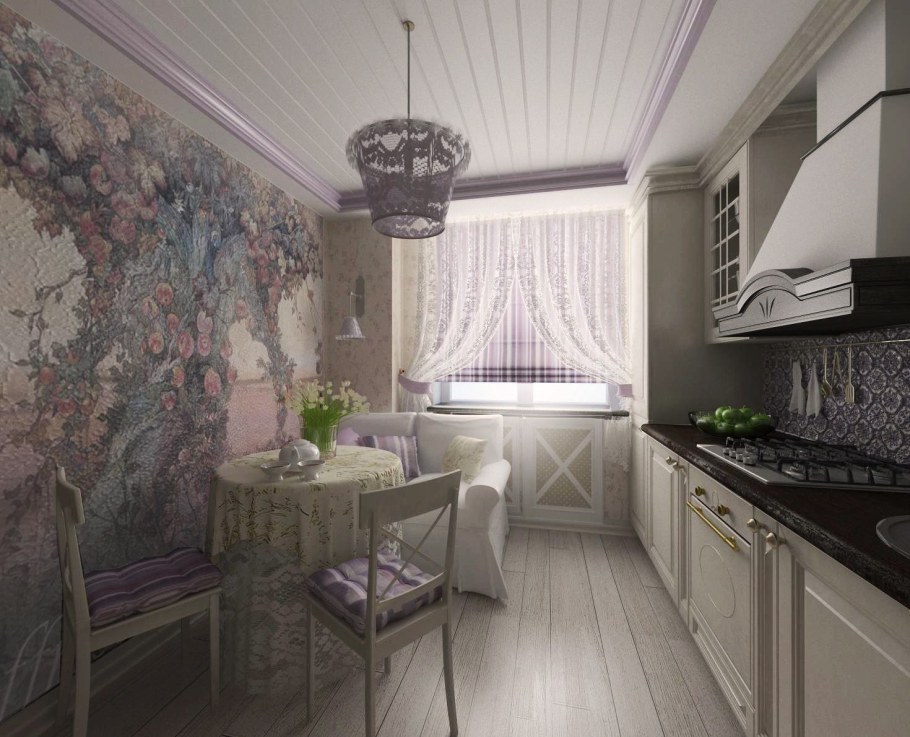 Современные фотообои для кухни