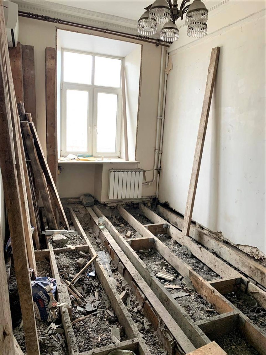 Деревянные перекрытия в сталинских домах