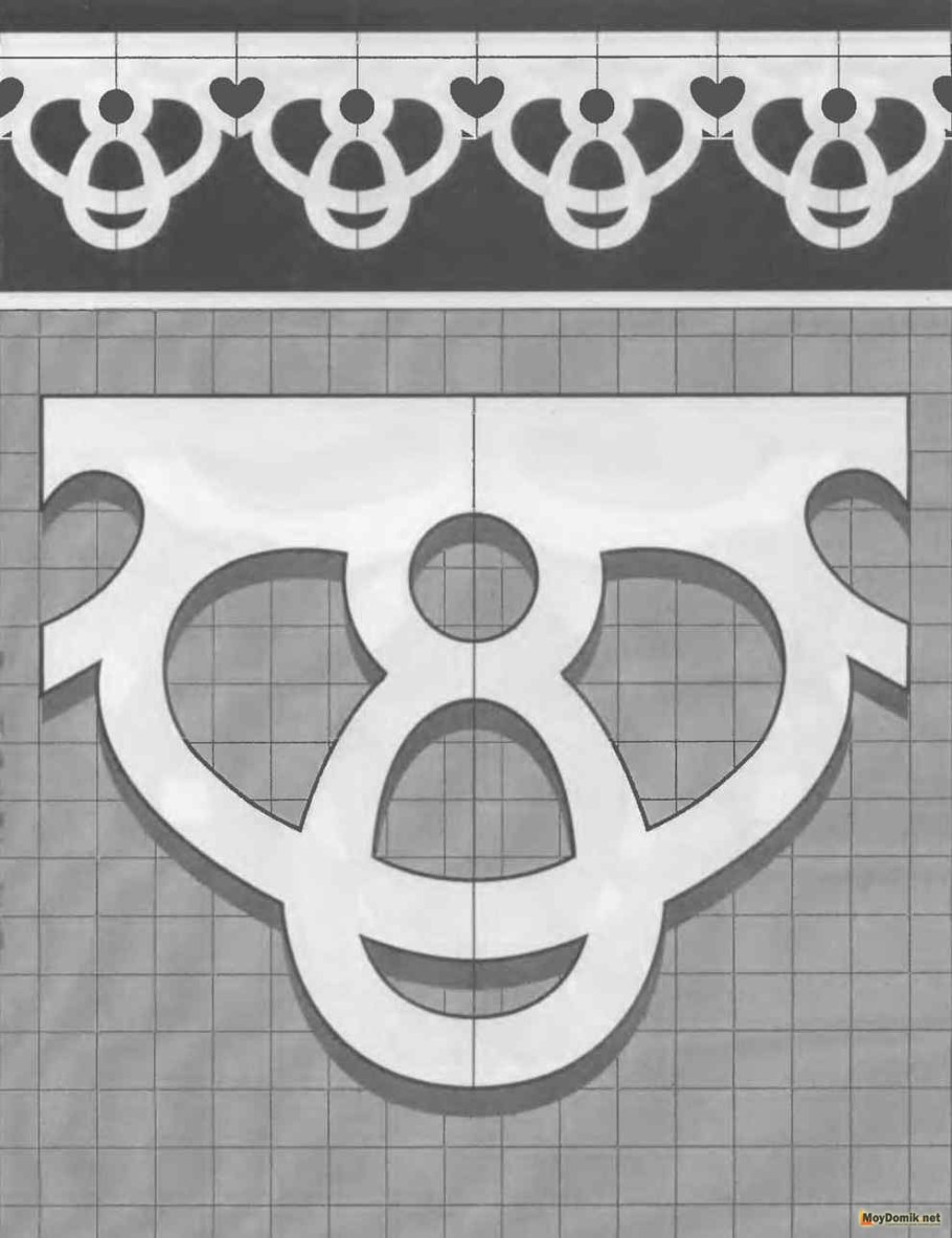 Трафареты для прорезной резьбы наличники для окон