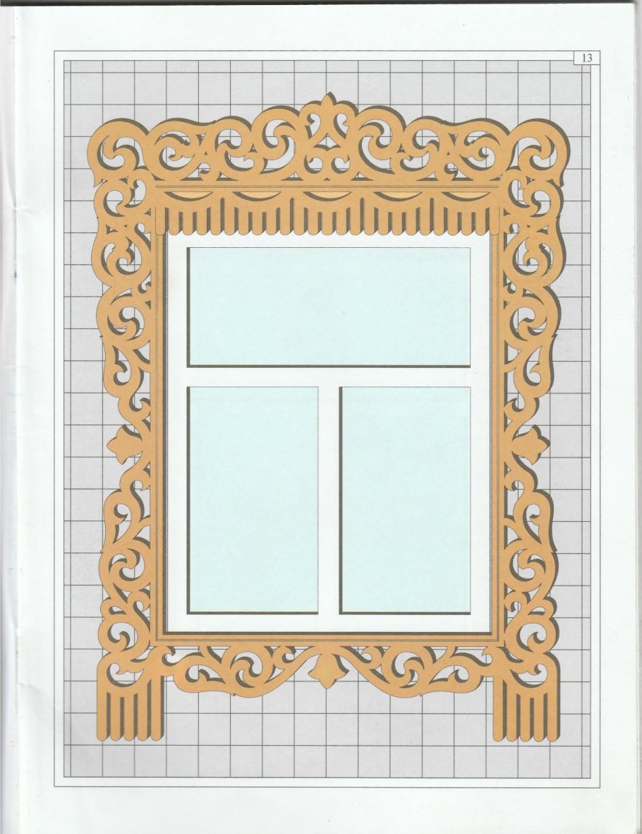 Узоры для прорезной резьбы по дереву