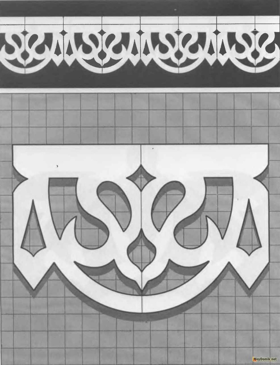 Трафареты для прорезной резьбы наличники для окон