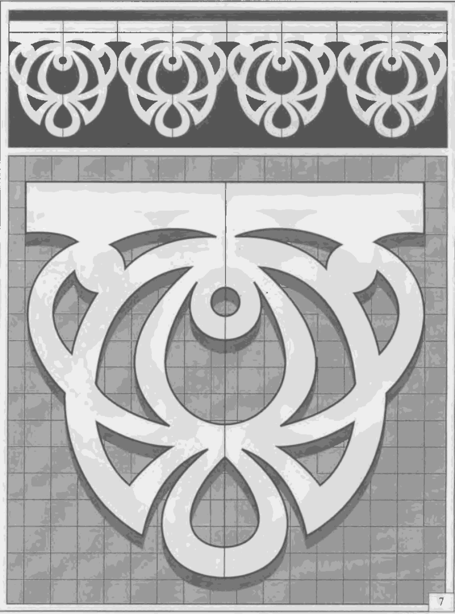 Трафареты узоров для выпиливания лобзиком