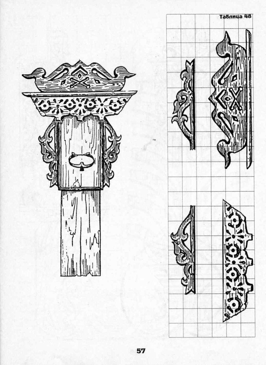 Трафарет рамки для резьбы по дереву