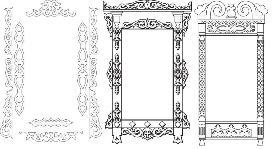 Узоры для прорезной резьбы по дереву