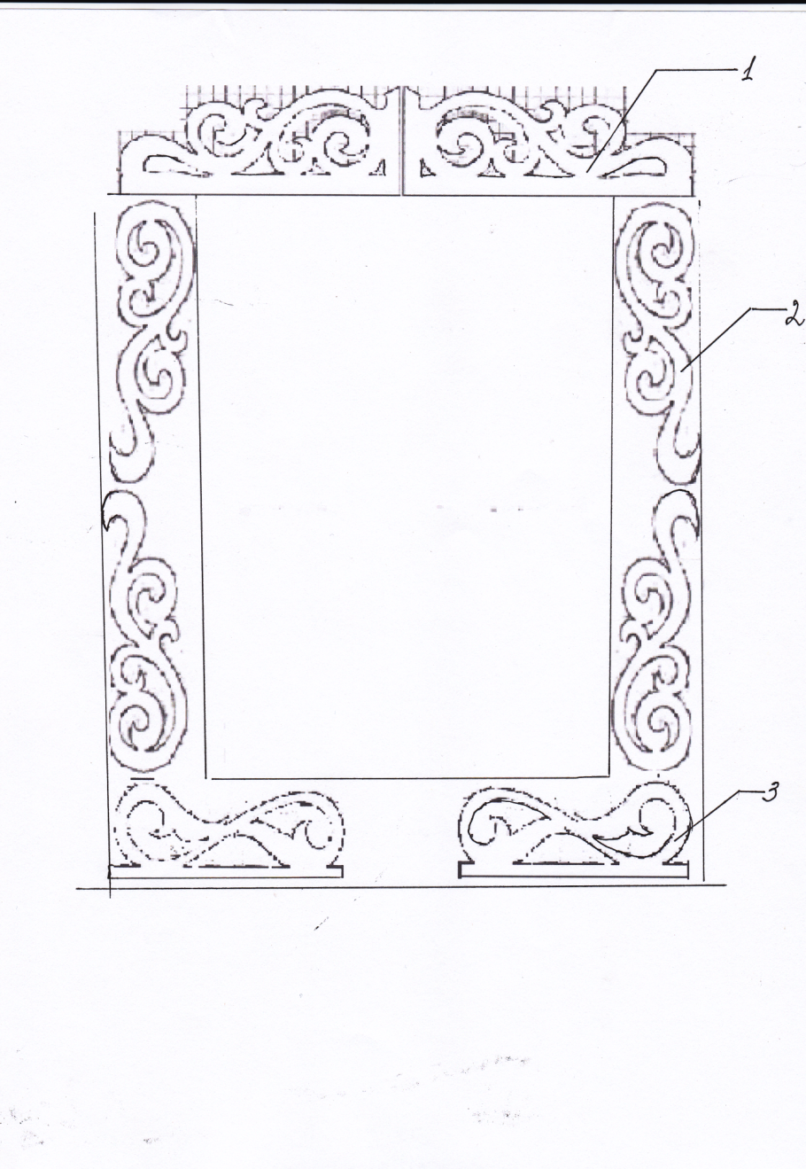 Узоры для рамок из фанеры