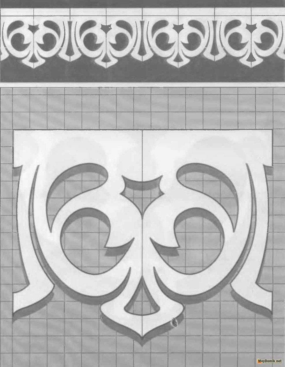 Трафареты для прорезной резьбы наличники для окон