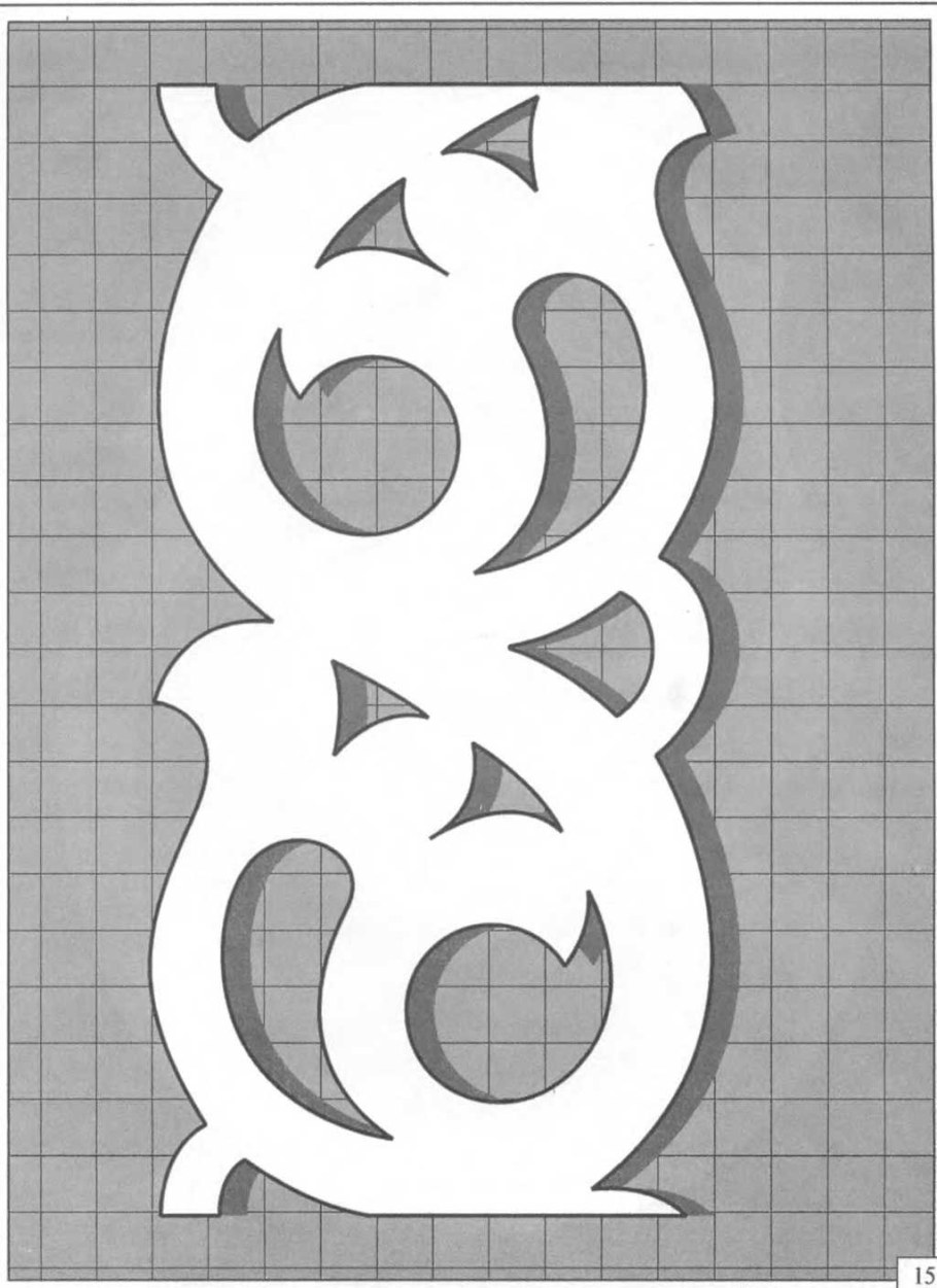 Чертежи деревянных наличников