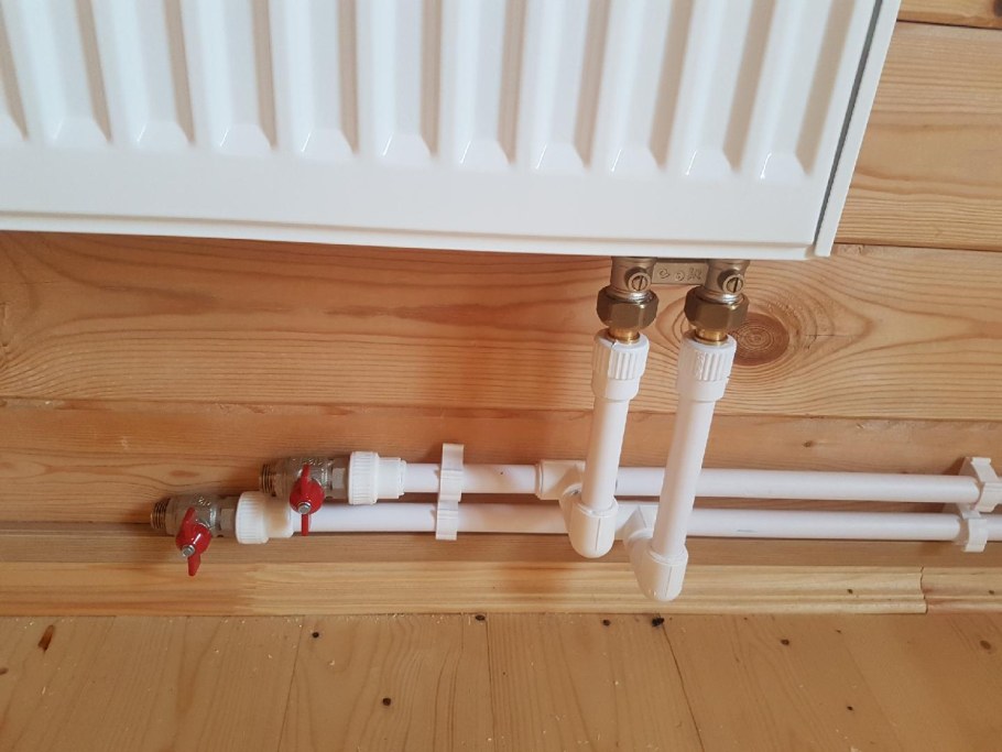 Монтаж чугунных радиаторов отопления