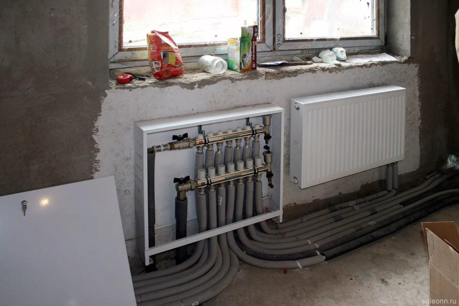 Монтаж отопления в частном доме
