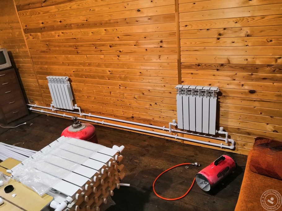 Схема подсоединения отопительных батарей