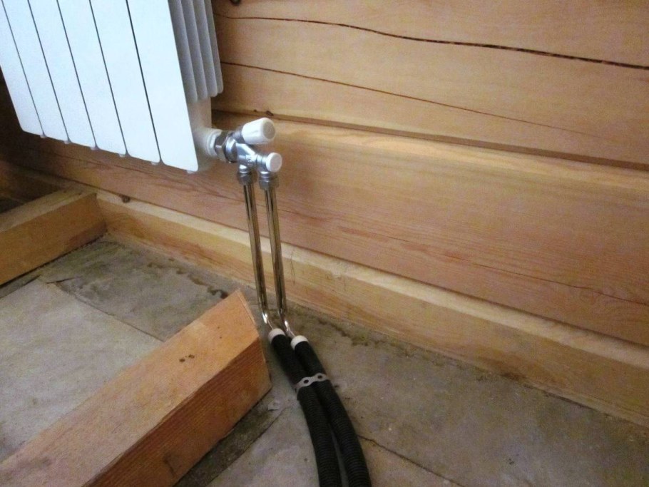 Монтаж радиаторов отопления двухтрубная система отопления