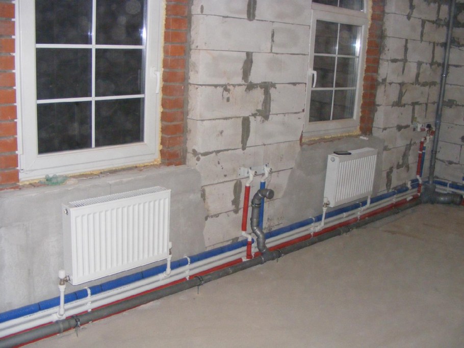 Разводка труб в котельных